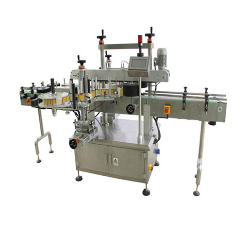 Automatisches Flaschenglasband Schrumpfverpackungshülse PVC Pet Label Labeling Sleeving Packing Machine 
