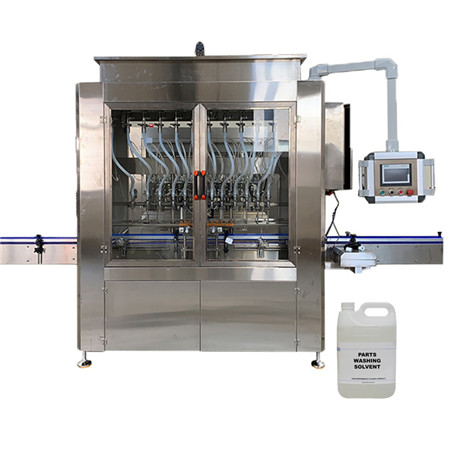 Automatische volumetrische 8-Düsen-Reinigung Flüssigwaschmittel Geschirrspülmittel Flaschenfüllkappe Maschine für Flüssigwaschmittel 