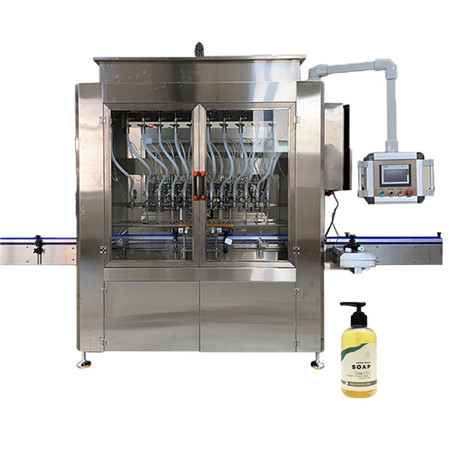 Automatische tägliche chemische Abfüllmaschine für Cremelotion / Shampoo / Duschgel / Waschmittel / Waschflüssigkeit / Händedesinfektionsmittel / Desinfektionsmittel / Alkohol-Flüssigseife 