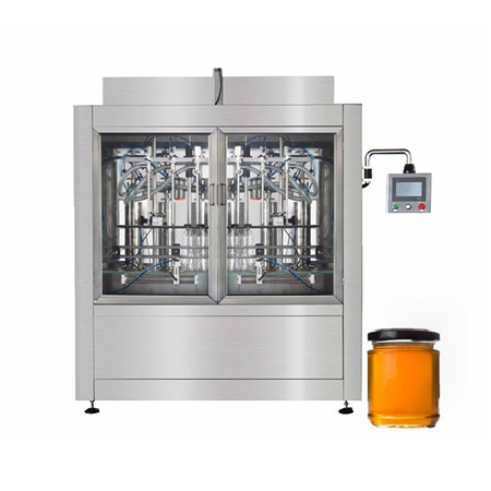 4 Köpfe Automatische Abfüllmaschine für flüssigen Honig 