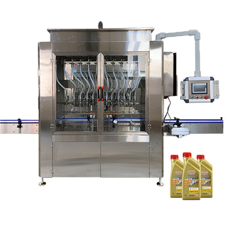 Automatische volumetrische Abfüllmaschine zum Befüllen von Flüssigkeiten mit verschiedenen Viskositäten 