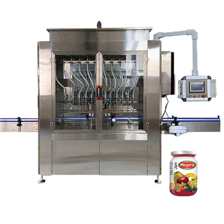 Vakuum-Monoblock-Flaschensaftfüllmaschine mit Mittelabdeckung und Nockenhebegerät / Getränkemaschine / Saftabfüllverpackungslinie 