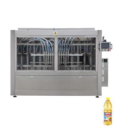 Automatische SPS-gesteuerte Servokolben-Flüssigflaschen-Ölfüllmaschine Füllfüllmaschine mit ISO-Zertifikat für Verpackungsmaschine 