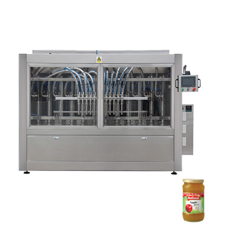 Automatische Linearkolben- / Kolben-Speiseöl- / Speiseöl- / Olivenöl-Fülldeckel-Etikettiermaschine 