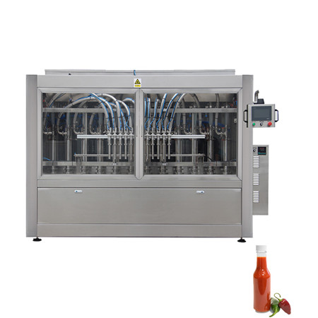 Automatische Füllvorrichtung für viskose Flüssigkeitskolben Komplette Waschmittelabfüllverpackungsmaschine für Händedesinfektionsmittel / Tomatenmark / Alkoholgel / Speiseöl 