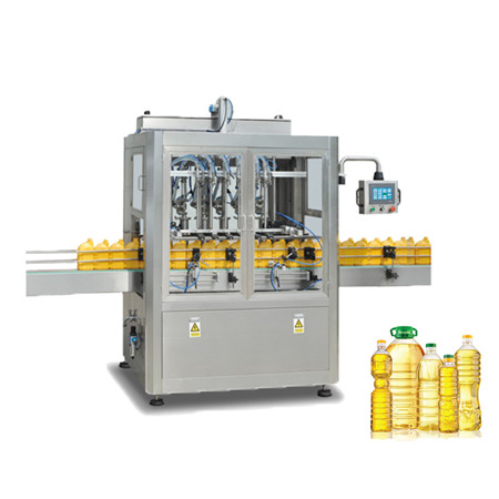 Automatische 0,5L-5L Pet Glasflasche Sonnenblumengemüse Essbare Oliven Speiseöl Abfüllanlage Produktionslinie Abfüllung Verpackung Verpackungsmaschine 