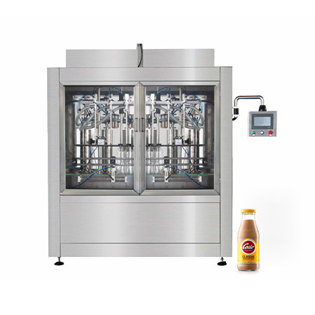 500 ml 95-Grad-Heißabfüllung Vollautomatische 6-Kavitäten-Blasformmaschine für Haustierflaschen 