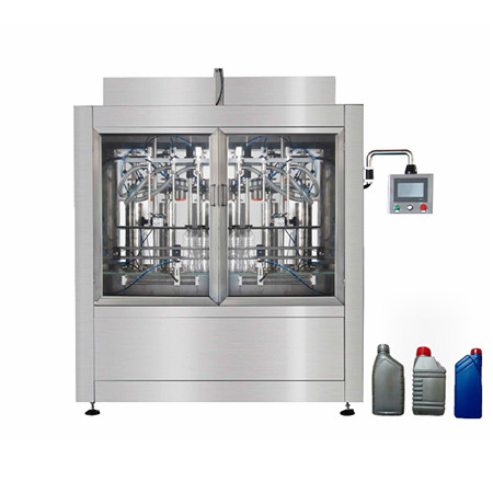 2019 Neueste Flüssiggetränk-Getränkesaftbeutel-Füllmaschine, halbautomatische 8-Düsen-Heißsiegel-Füllmaschine für Wassermilch. 