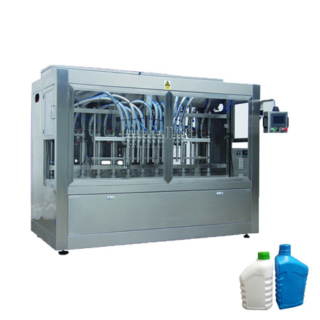 Hochpräzise Hochproduktions-Flüssigschalenwaschmittel Waschflüssigkeit Flaschenfüllmaschine Versiegelungsmaschine Verschließmaschine Etikettiermaschine 