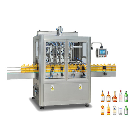 Automatische 5L-10L-Haustierflasche Sonnenblumenöl / Pflanzenöl / Speiseöl / Olivenöl / Speiseöl / Speiseöl / Wasser / Wasser / Saftfüllung Flaschenverschlussausrüstung 