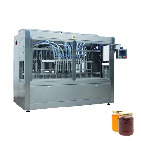 Direktvertrieb Vollautomatische 4-Kopf-Flüssigflaschen-Waschmittel-Füllversiegelungsmaschine 