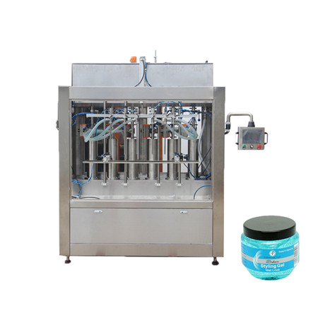 Semiauto Pneumatic Vertical Liquid Sauce Paste Creme Hochviskose Flüssigkeitsfüllmaschine 