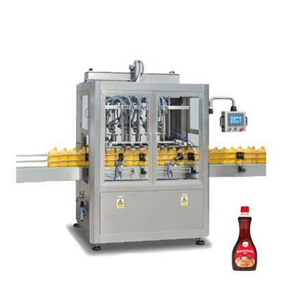 Automatische Flaschenöl-Flüssigkeitsfüllmaschine mit Dichtungsdeckel-Etikettierlinie 